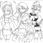 ffx2 fanart characters s cg ghcan