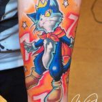 ff7 fanart cait sith tattoo