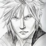 ff7 fanart cloud 2