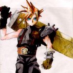 ff7 fanart cloud