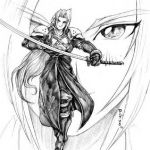 ff7 fanart sephiroth bio