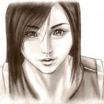 ff7 fanart tifa 2