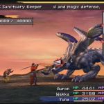 ff10 screenshot boss sanctuary keeper