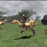 ff11 screenshot players on chocobos 2