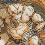 ff mystic quest artwork minotaur