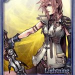 final fantasy artniks artwork lightning