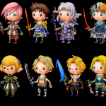 theatrhythm final fantasy artwork characters 2