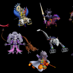 theatrhythm final fantasy artwork enemies