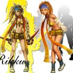 ffx2 wallpaper rikku 3