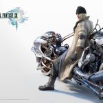 ff13 xiii wallpaper snow bike
